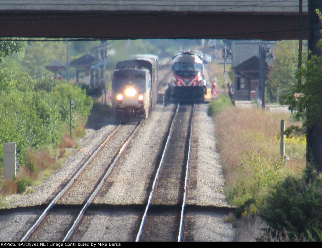 Amtrak and Metra